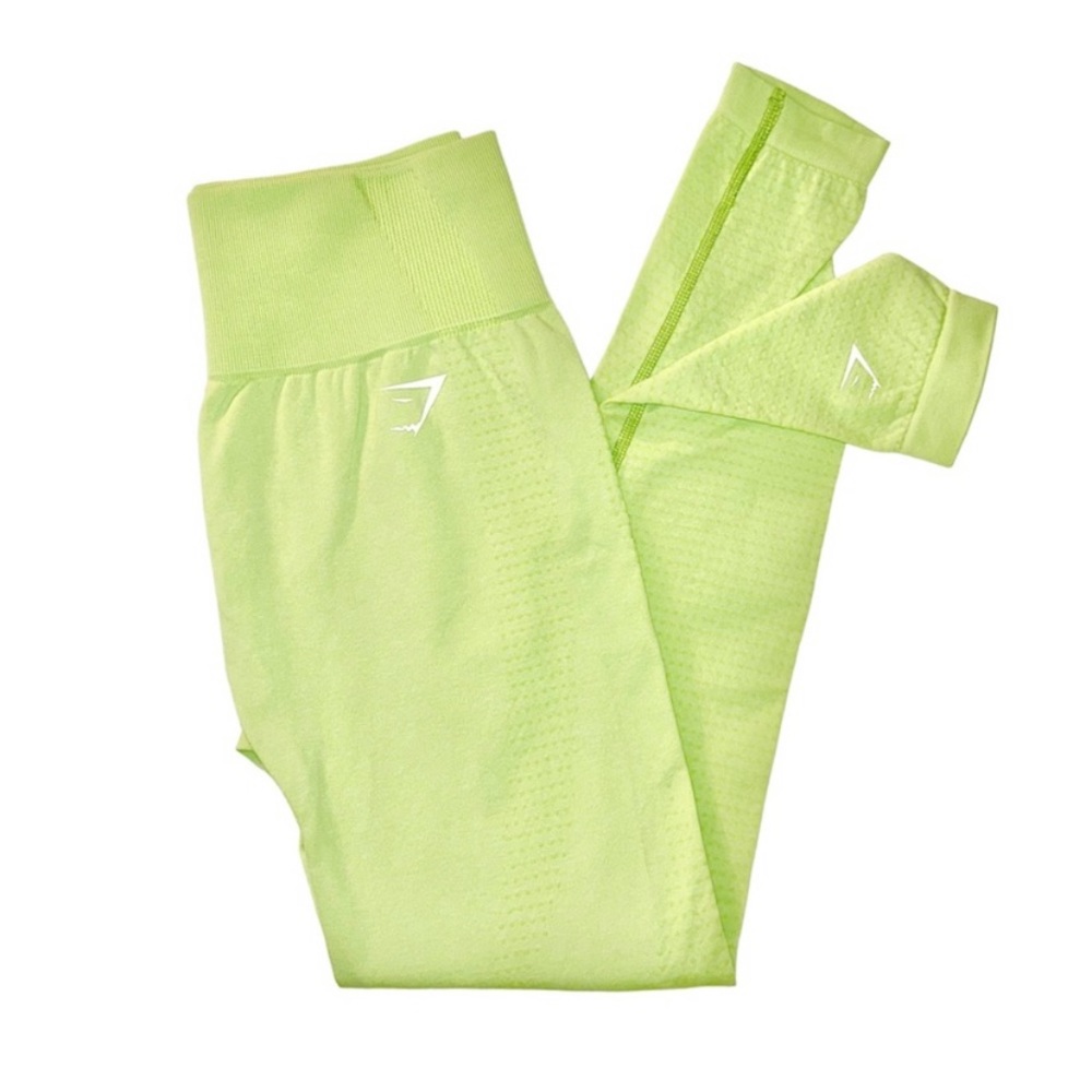 Gymshark neon green leggings